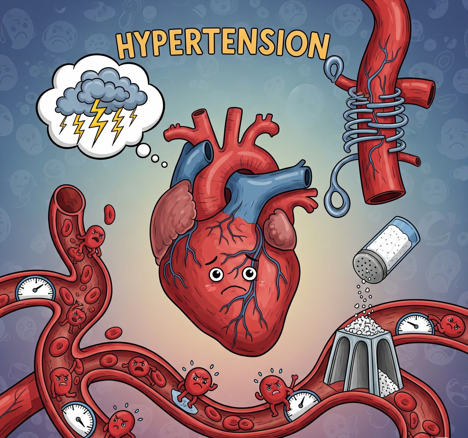 Comprendre l&rsquo;Hypertension : Causes, Symptômes et Solutions